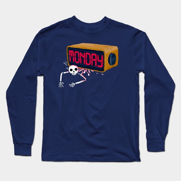 Monday Long Sleeve T-Shirt by BOO